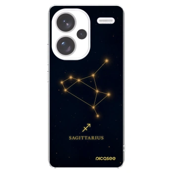 Picasee silikonowe przeźroczyste etui na Xiaomi Redmi Note 13 Pro+ 5G - SAGITTARIUS