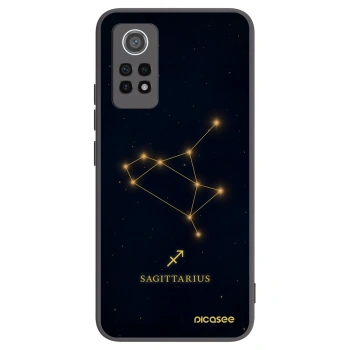 Picasee silikonowe czarne etui na Xiaomi Redmi Note 12 Pro 4G - SAGITTARIUS