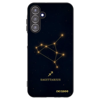 Picasee silikonowe czarne etui na Samsung Galaxy A15 A156B 5G - SAGITTARIUS