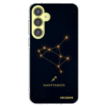 Picasee silikonowe przeźroczyste etui na Samsung Galaxy A35 5G A356B - SAGITTARIUS