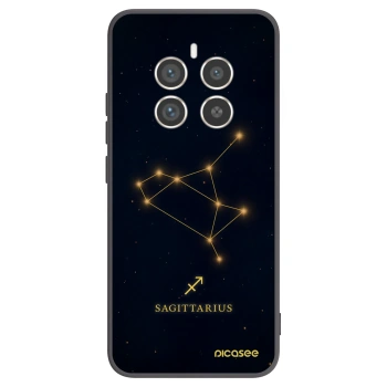 Picasee silikonowe czarne etui na Realme 12 Pro 5G - SAGITTARIUS
