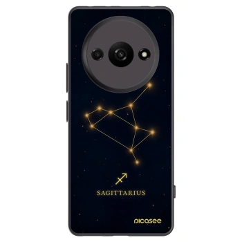 Picasee silikonowe czarne etui na Xiaomi Redmi A3 - SAGITTARIUS