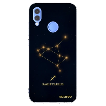 Picasee silikonowe przeźroczyste etui na Huawei P Smart 2019 - SAGITTARIUS