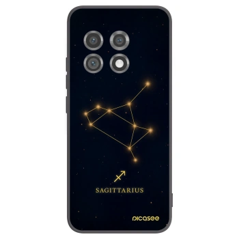Picasee silikonowe czarne etui na OnePlus 11 5G - SAGITTARIUS