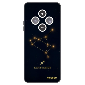 Picasee silikonowe czarne etui na Xiaomi Redmi 14C - SAGITTARIUS