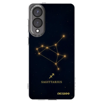 Picasee silikonowe przeźroczyste etui na Samsung Galaxy S25 Edge 5G - SAGITTARIUS