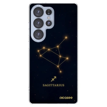 Picasee silikonowe przeźroczyste etui na Samsung Galaxy S25 Ultra 5G - SAGITTARIUS