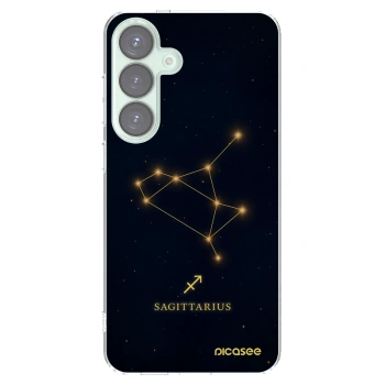 Picasee silikonowe przeźroczyste etui na Samsung Galaxy S25+ 5G - SAGITTARIUS