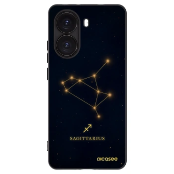 Picasee silikonowe czarne etui na Xiaomi Poco X7 Pro 5G - SAGITTARIUS