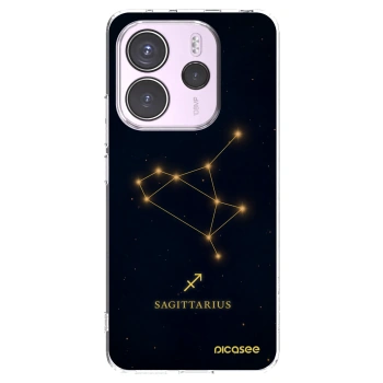 Picasee silikonowe przeźroczyste etui na Xiaomi Redmi Note 14 4G - SAGITTARIUS