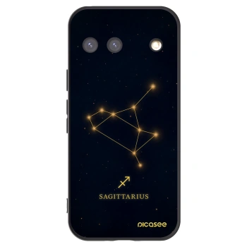 Picasee silikonowe czarne etui na Google Pixel 9 - SAGITTARIUS