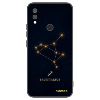 Picasee silikonowe czarne etui na Xiaomi Redmi Note 7 - SAGITTARIUS