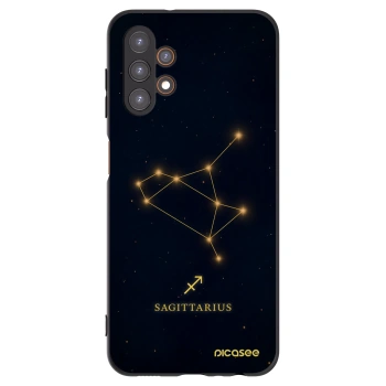 Picasee silikonowe czarne etui na Samsung Galaxy A13 5G - SAGITTARIUS