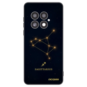 Picasee silikonowe czarne etui na OnePlus 13 5G - SAGITTARIUS