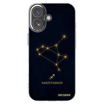 Picasee silikonowe przeźroczyste etui na Apple iPhone 17 - SAGITTARIUS
