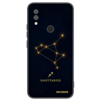 Picasee silikonowe czarne etui na Xiaomi Redmi 7 - SAGITTARIUS