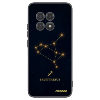 Picasee silikonowe czarne etui na OnePlus 13R 5G - SAGITTARIUS