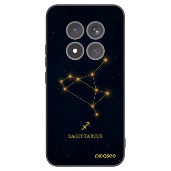 Picasee silikonowe czarne etui na Xiaomi Redmi Note 15 Pro+ - SAGITTARIUS