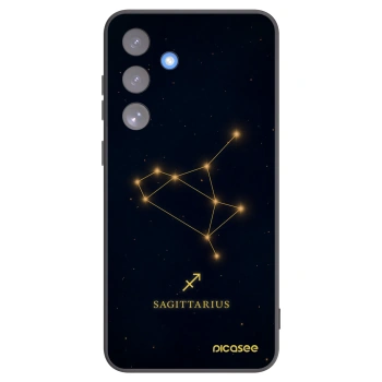 Picasee silikonowe czarne etui na Samsung Galaxy S25 FE 5G - SAGITTARIUS