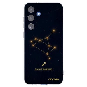 Picasee silikonowe przeźroczyste etui na Samsung Galaxy S25 FE 5G - SAGITTARIUS