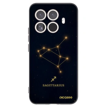Picasee silikonowe czarne etui na Xiaomi 15T Pro - SAGITTARIUS
