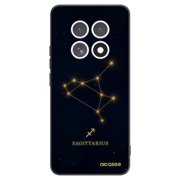 Picasee silikonowe czarne etui na Xiaomi Redmi Note 15 4G - SAGITTARIUS