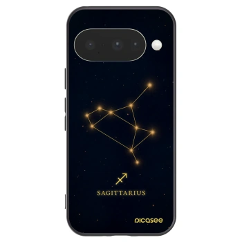 Picasee silikonowe czarne etui na Google Pixel 10 - SAGITTARIUS