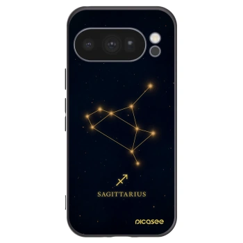 Picasee silikonowe czarne etui na Google Pixel 10 Pro - SAGITTARIUS