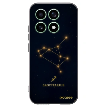 Picasee silikonowe czarne etui na Xiaomi 17 - SAGITTARIUS