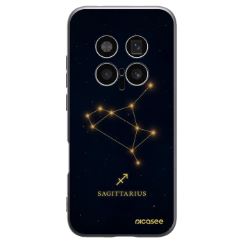 Picasee silikonowe czarne etui na Honor Magic8 Pro 5G - SAGITTARIUS