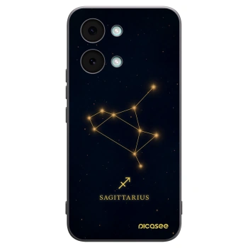 Picasee silikonowe czarne etui na Xiaomi Poco X8 Pro Max - SAGITTARIUS