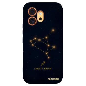 Picasee silikonowe czarne etui na Honor 600 - SAGITTARIUS