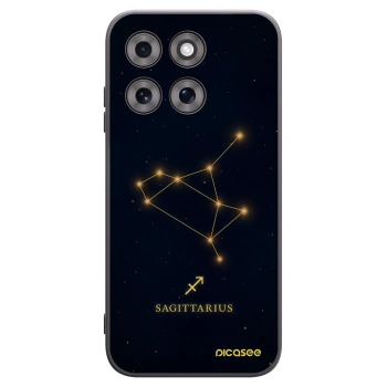 Picasee silikonowe czarne etui na Motorola Moto G77 - SAGITTARIUS