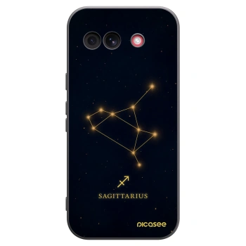 Picasee silikonowe czarne etui na Google Pixel 10a - SAGITTARIUS