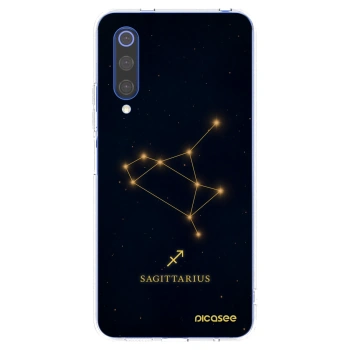 Picasee silikonowe przeźroczyste etui na Xiaomi Mi 9 SE - SAGITTARIUS
