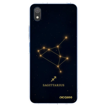 Picasee silikonowe przeźroczyste etui na Xiaomi Redmi 7A - SAGITTARIUS