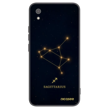 Picasee silikonowe czarne etui na Xiaomi Redmi 7A - SAGITTARIUS