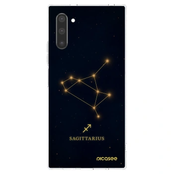 Picasee silikonowe przeźroczyste etui na Samsung Galaxy Note 10 N970F - SAGITTARIUS
