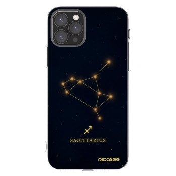 Picasee silikonowe przeźroczyste etui na Apple iPhone 11 Pro - SAGITTARIUS