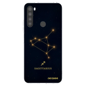 Picasee silikonowe przeźroczyste etui na Xiaomi Redmi Note 8 - SAGITTARIUS