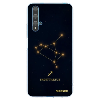 Picasee silikonowe przeźroczyste etui na Huawei Nova 5T - SAGITTARIUS