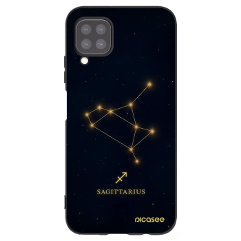 Picasee silikonowe czarne etui na Huawei P40 Lite - SAGITTARIUS
