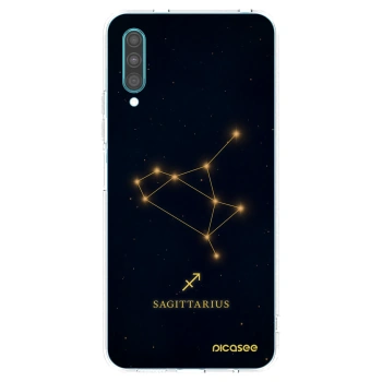 Picasee silikonowe przeźroczyste etui na Samsung Galaxy A30s A307F - SAGITTARIUS
