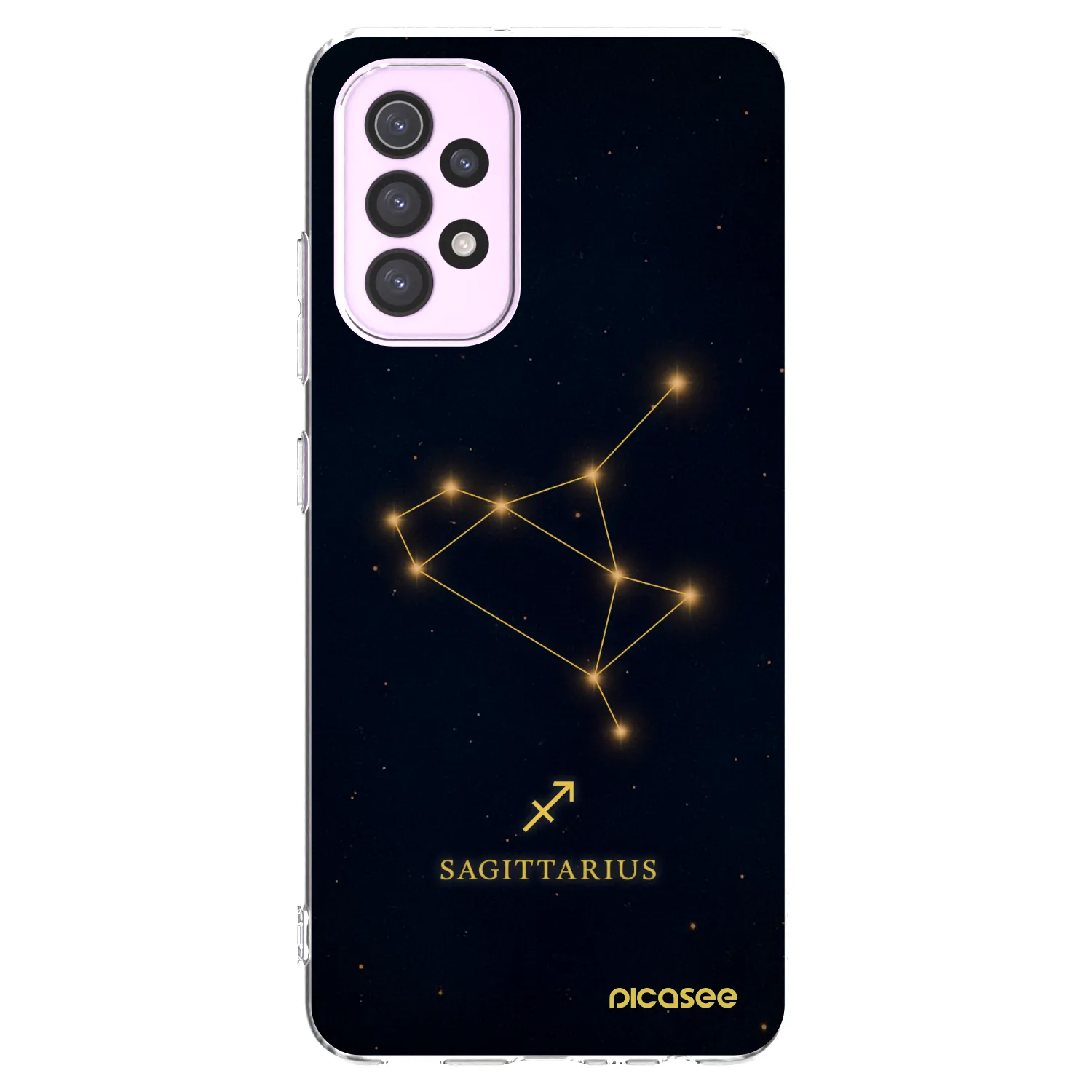 Picasee silikonowe przeźroczyste etui na Samsung Galaxy A32 5G A326B - SAGITTARIUS