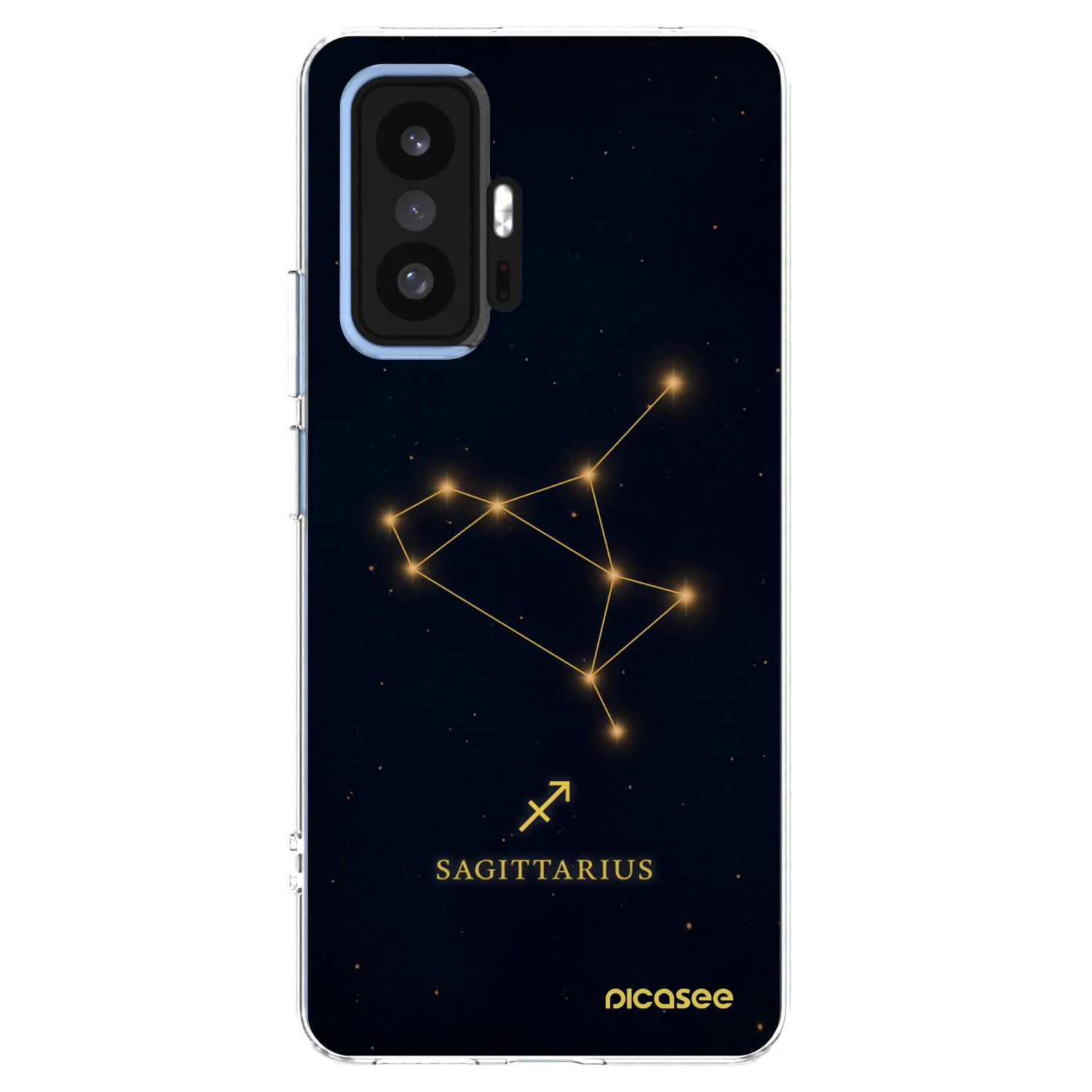 Picasee silikonowe przeźroczyste etui na Xiaomi 11T - SAGITTARIUS