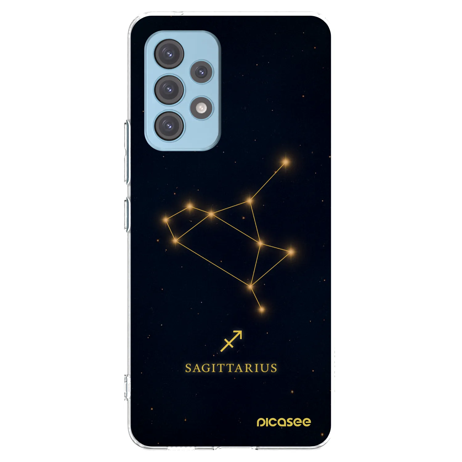 Picasee silikonowe przeźroczyste etui na Samsung Galaxy A53 5G A536 - SAGITTARIUS