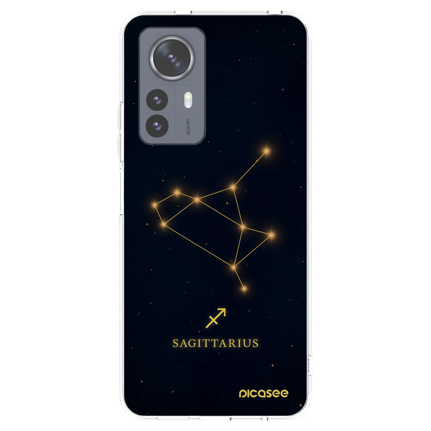 Picasee silikonowe przeźroczyste etui na Xiaomi 12 Pro - SAGITTARIUS
