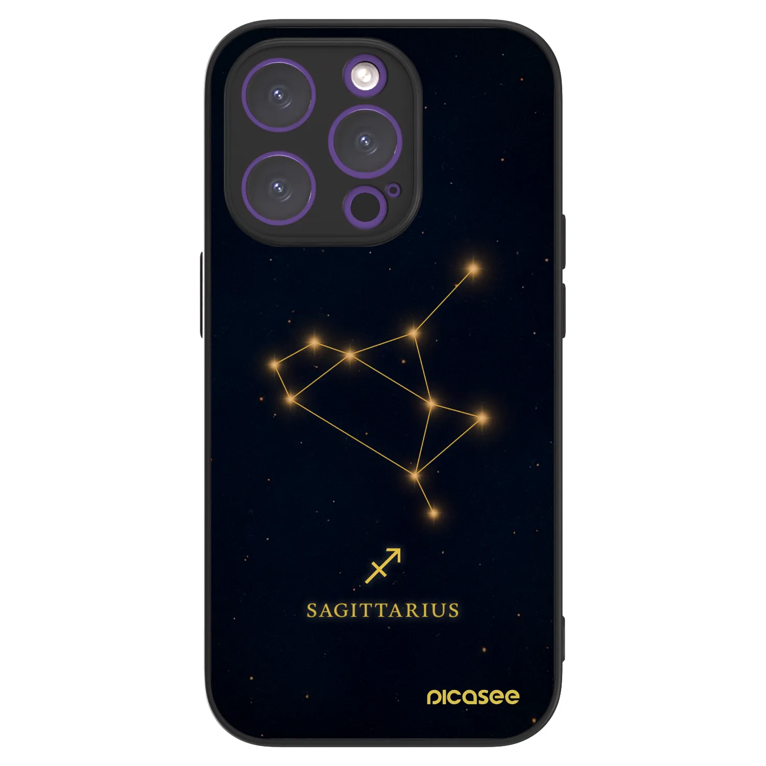 Picasee ULTIMATE CASE MagSafe pro Apple iPhone 14 Pro - SAGITTARIUS