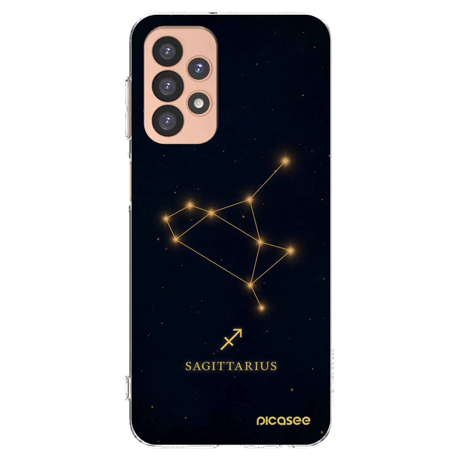 Picasee silikonowe przeźroczyste etui na Samsung Galaxy A23 A236B 5G - SAGITTARIUS