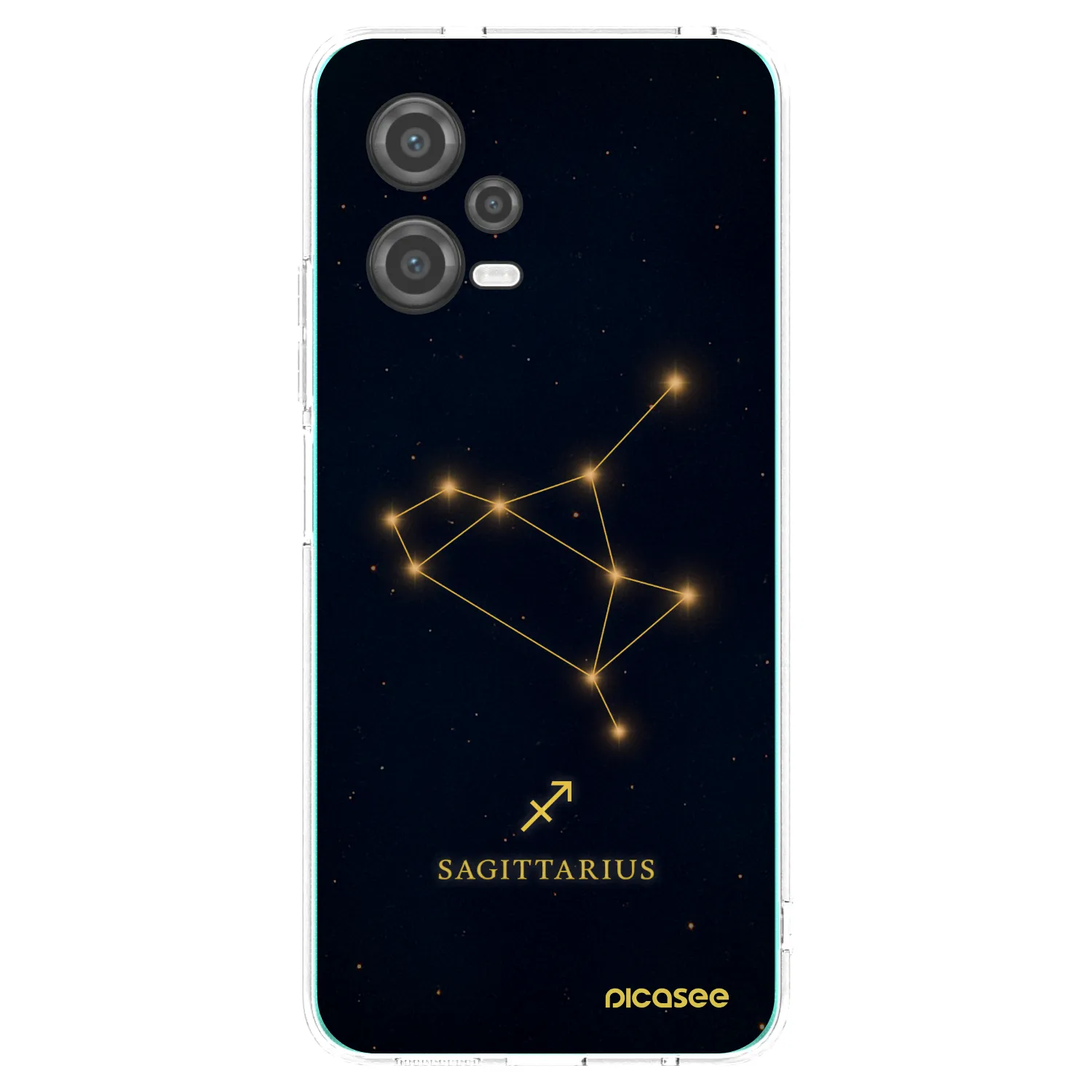 Picasee silikonowe przeźroczyste etui na Xiaomi Poco X5 - SAGITTARIUS